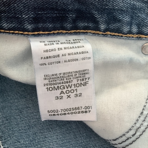 Wrangler Jeans Mens Relaxed Fit Straight Leg Blue 32x32 - Picture 6 of 10